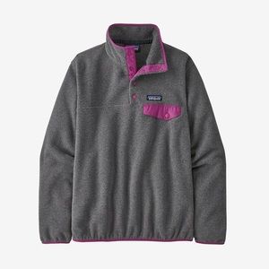 Women's Lightweight Synchilla® Snap-T® Fleece Pullover — barley worn!
